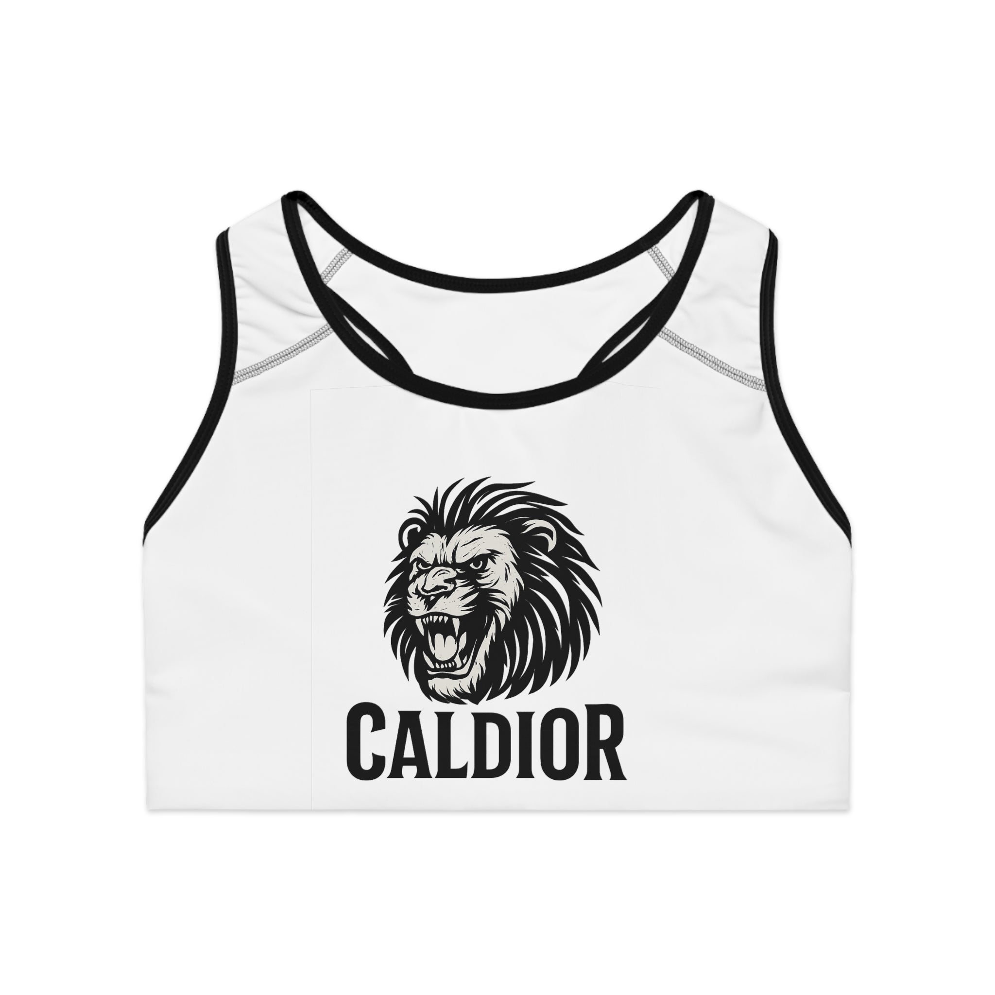 Copy of Copy of Bold Lion Print Sports Bra for Motivated Athletes, Gym Wear, Workout Gear, Fitness Fashion, Unique Activewear