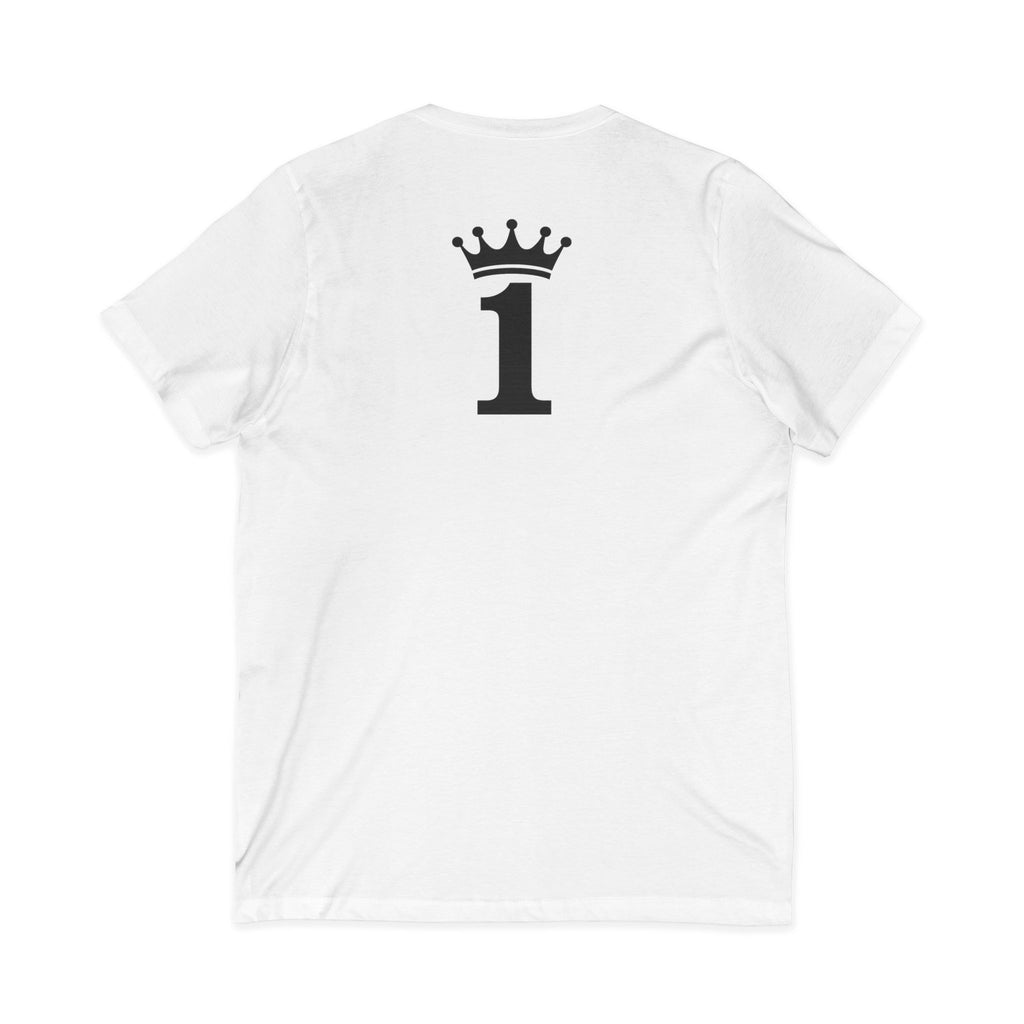 King of the Jungle V-Neck Tee, Lion Print Shirt, Unisex Graphic Tee, Birthday Gift, Casual Wear
