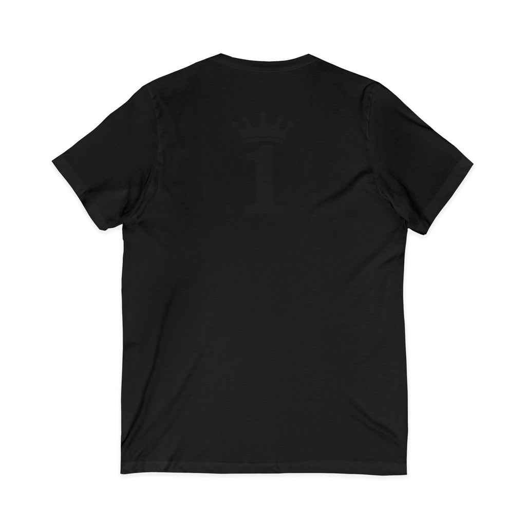 King of the Jungle V-Neck Tee, Lion Print Shirt, Unisex Graphic Tee, Birthday Gift, Casual Wear