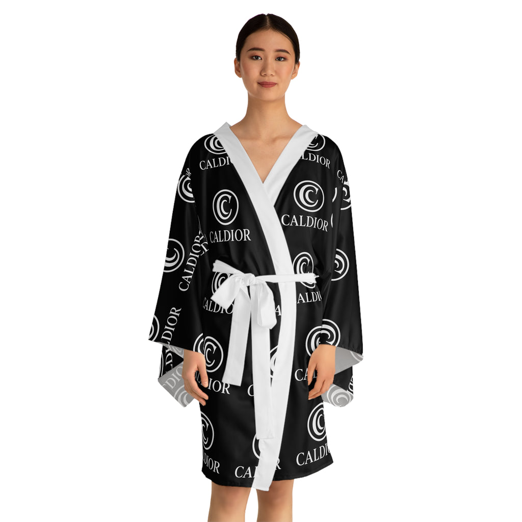 Stylish Long Sleeve Kimono Robe, Cozy Loungewear, Unique Gift, Fashion Statement, Chic Homewear, Relaxation Apparel
