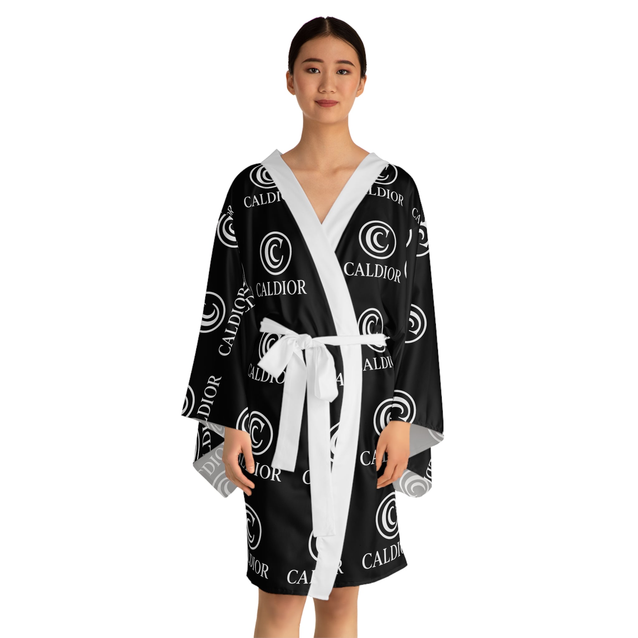 Stylish Long Sleeve Kimono Robe, Cozy Loungewear, Unique Gift, Fashion Statement, Chic Homewear, Relaxation Apparel