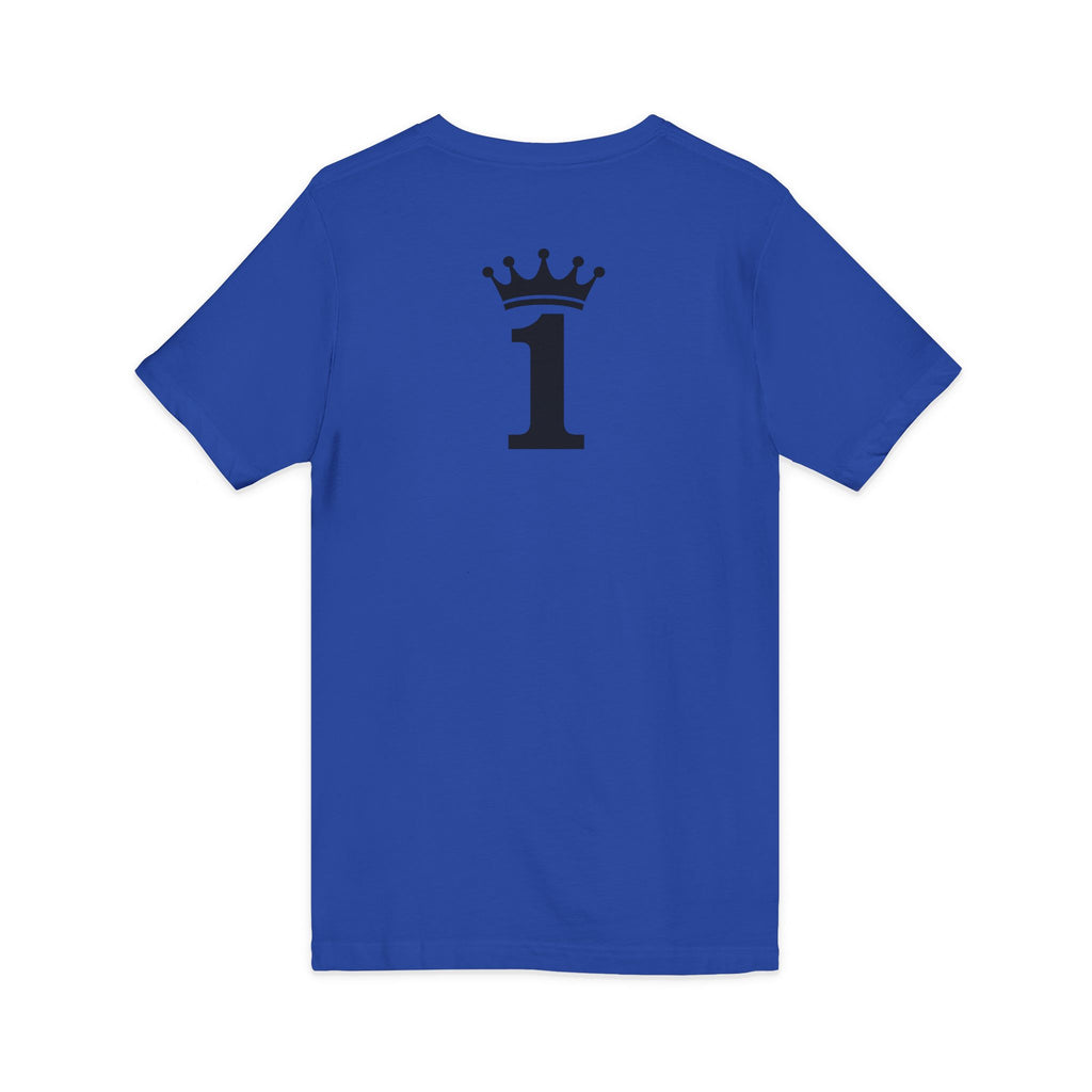 King of the Jungle V-Neck Tee, Lion Print Shirt, Unisex Graphic Tee, Birthday Gift, Casual Wear
