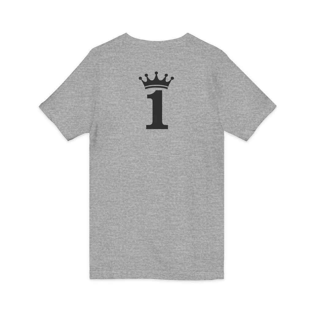 King of the Jungle V-Neck Tee, Lion Print Shirt, Unisex Graphic Tee, Birthday Gift, Casual Wear