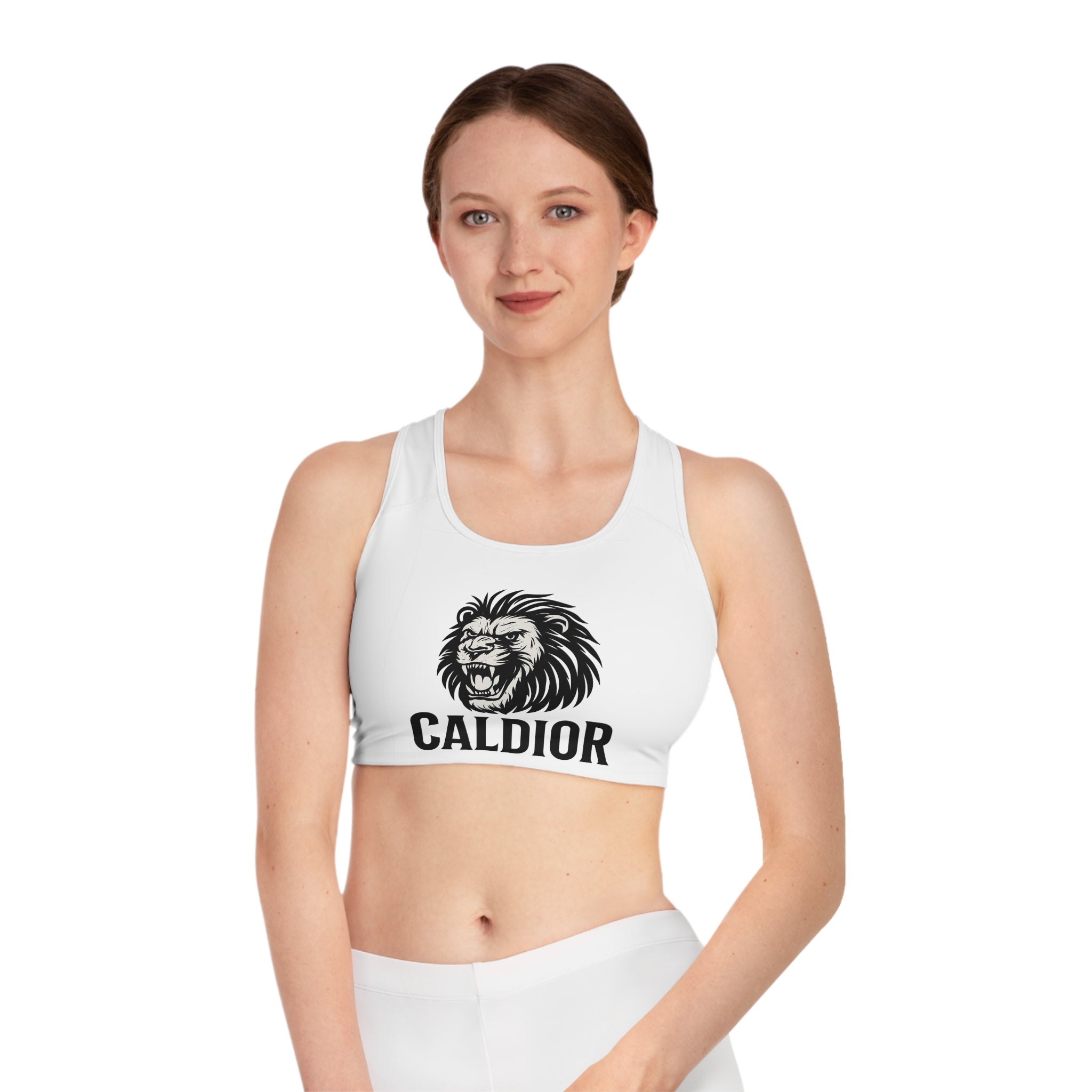 Copy of Copy of Bold Lion Print Sports Bra for Motivated Athletes, Gym Wear, Workout Gear, Fitness Fashion, Unique Activewear