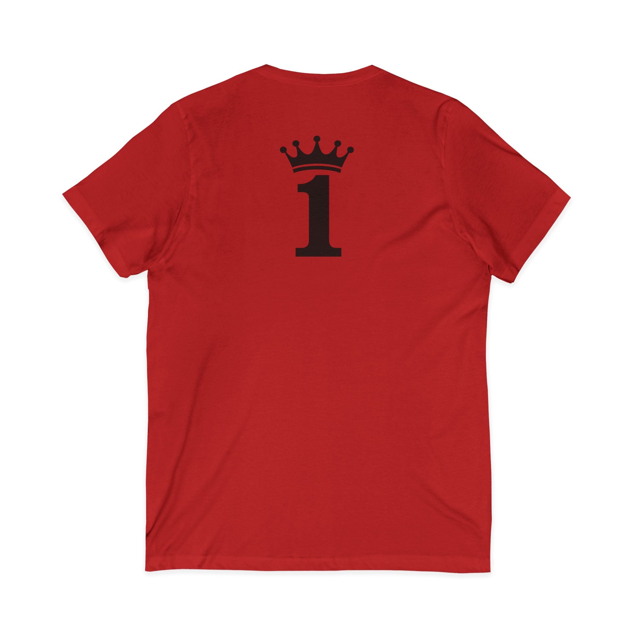 King of the Jungle V-Neck Tee, Lion Print Shirt, Unisex Graphic Tee, Birthday Gift, Casual Wear