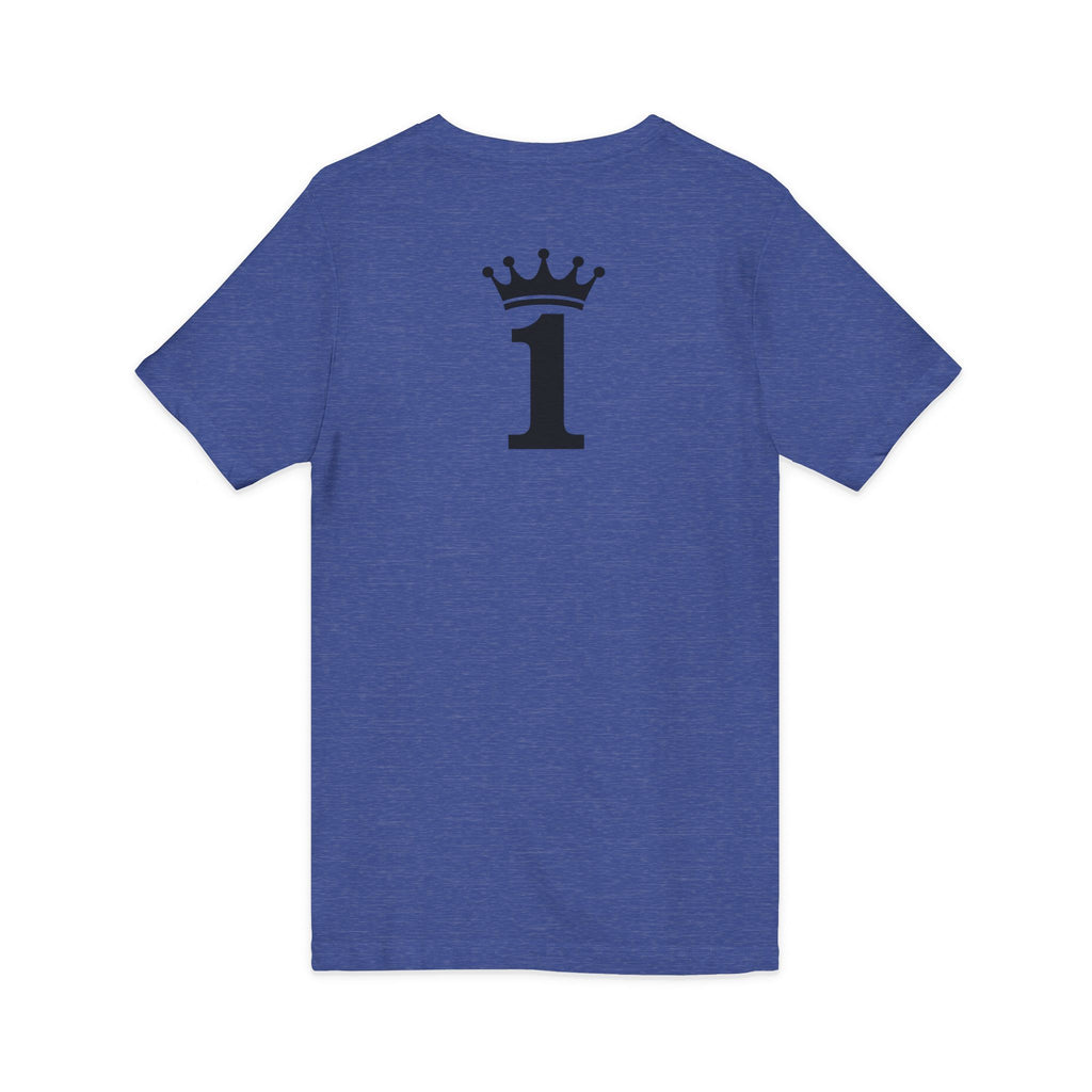 King of the Jungle V-Neck Tee, Lion Print Shirt, Unisex Graphic Tee, Birthday Gift, Casual Wear