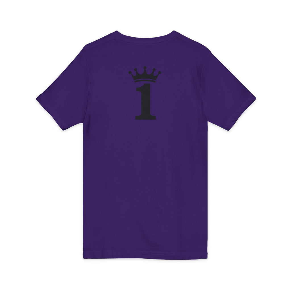 King of the Jungle V-Neck Tee, Lion Print Shirt, Unisex Graphic Tee, Birthday Gift, Casual Wear
